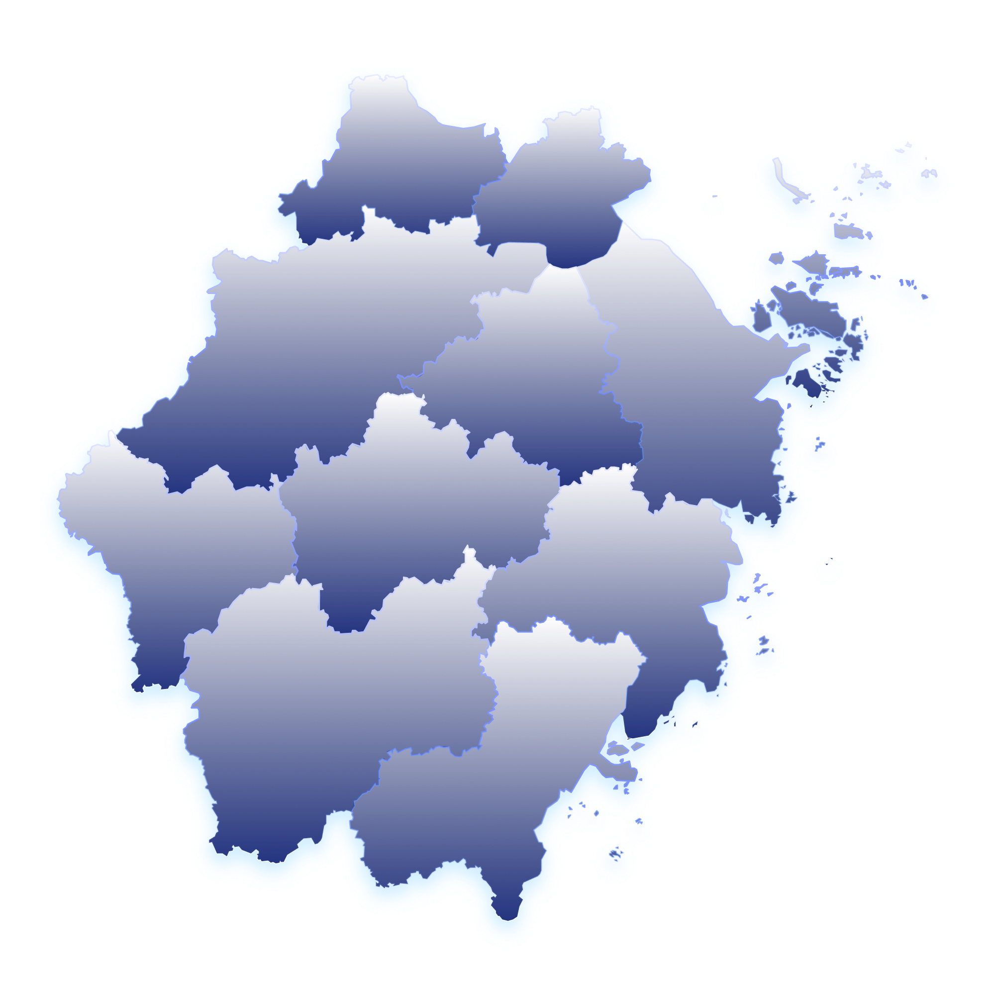 浙江省地图